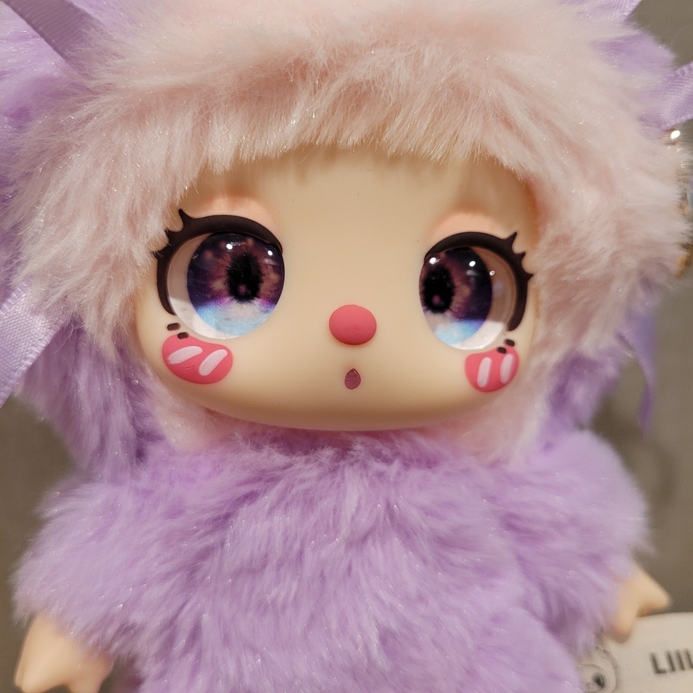 Liila's Chef Kitten Plush‎ Blind Box Purple Doll Keychain Liila Toys 202404MR